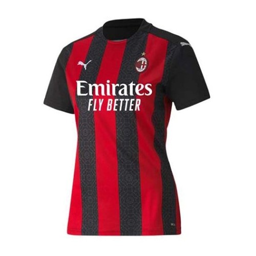 Camiseta Milan 1ª Mujer 2020/21